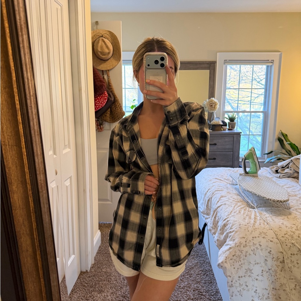 American Eagle Oversized Flannel